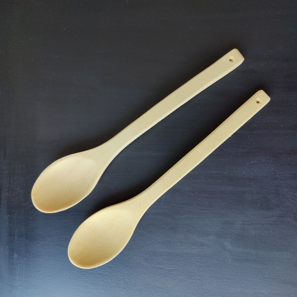 Unfinished Wooden Spoons 13.5 inches